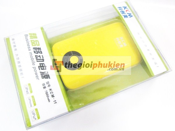 Pin backup  KCM 11 - 7800 mAh